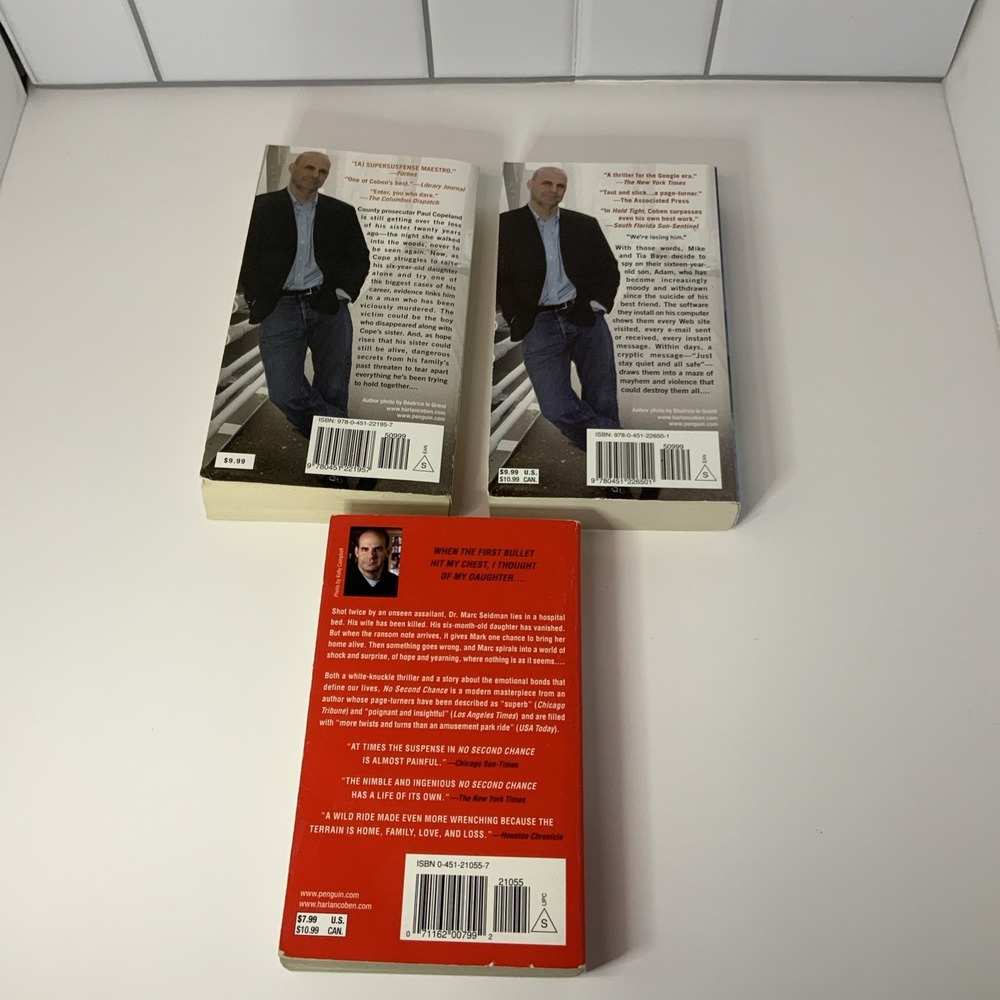 Harlan Coben lot of 3 paperback books - Picture 2 of 6